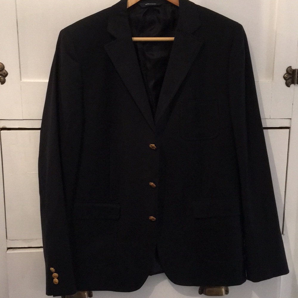 Brooks Brothers Wool Blue Blazer